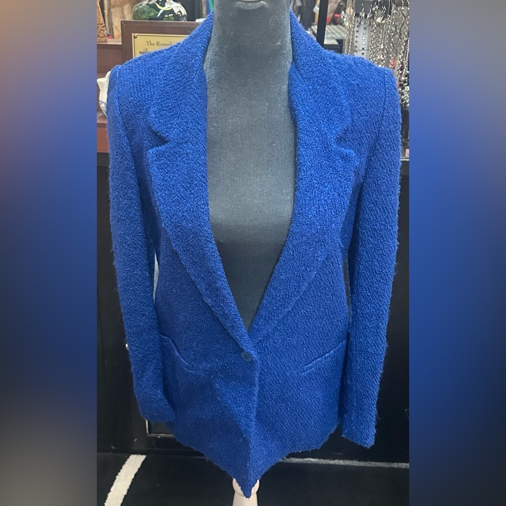 Royce Ltd. sz 6 blue vintage blazer